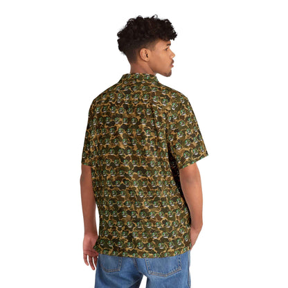 Turtle Reef Hawaiian Shirt – Tropical Mens AOP Vacation Shirt