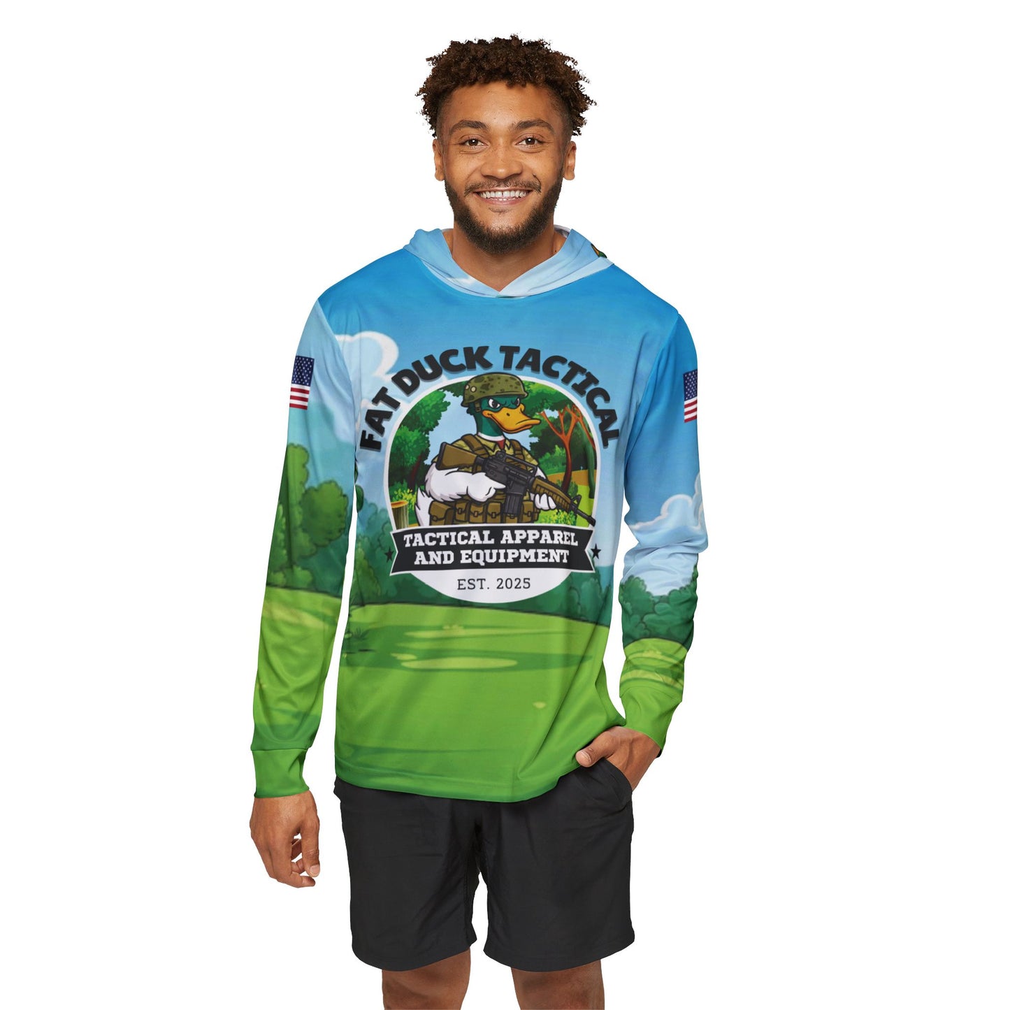 Team Fat Duck Tactical Warmup Hoodie Rose