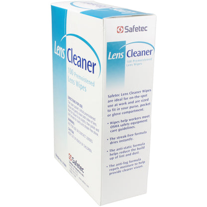 Lens Cleaner Wipes, 100 per box