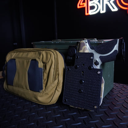 4BROS Hook & Loop Holster Mount for Backpacks & Sling Bags