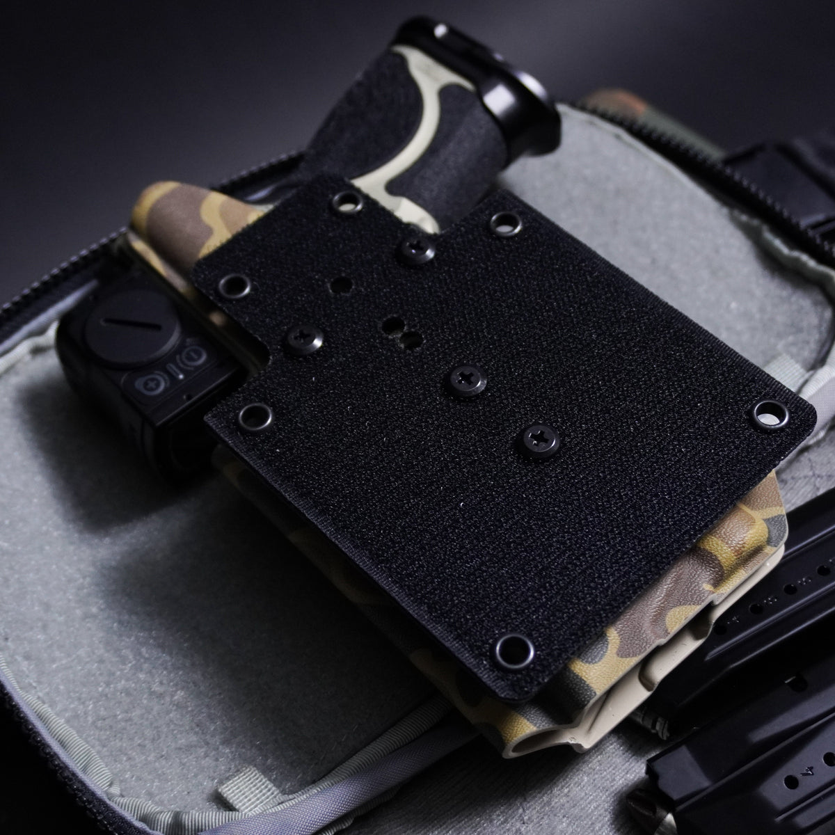 4BROS Hook & Loop Holster Mount for Backpacks & Sling Bags