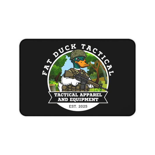 Fat Duck Tactical Desk Mat - Fun & Functional Mouse Pad for Gamers and Tactical Enthusiasts