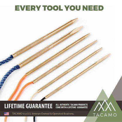 7-Piece Professional Brass Paracord FIDS Set