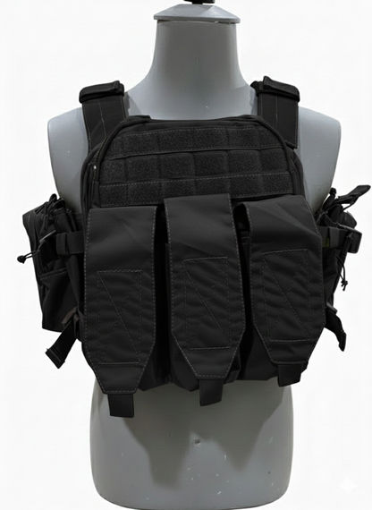 MPC V3 Micro Plate Carrier Black- Lightweight Carrier | Specter Defense-Adjustable-Takes 10x12 plates
