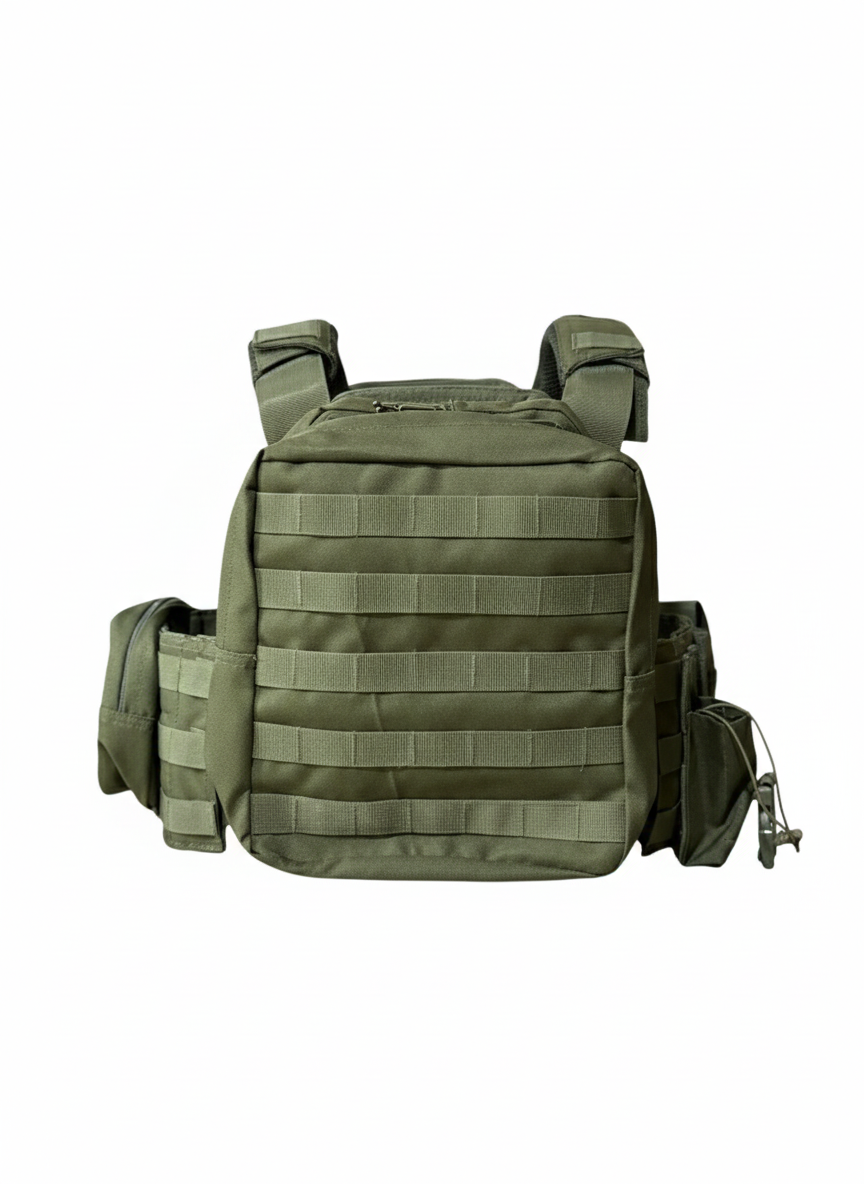 Full Assault Package Vest (FAPV-QR) Gen5 Plate Carrier-Green-Advanced Padding