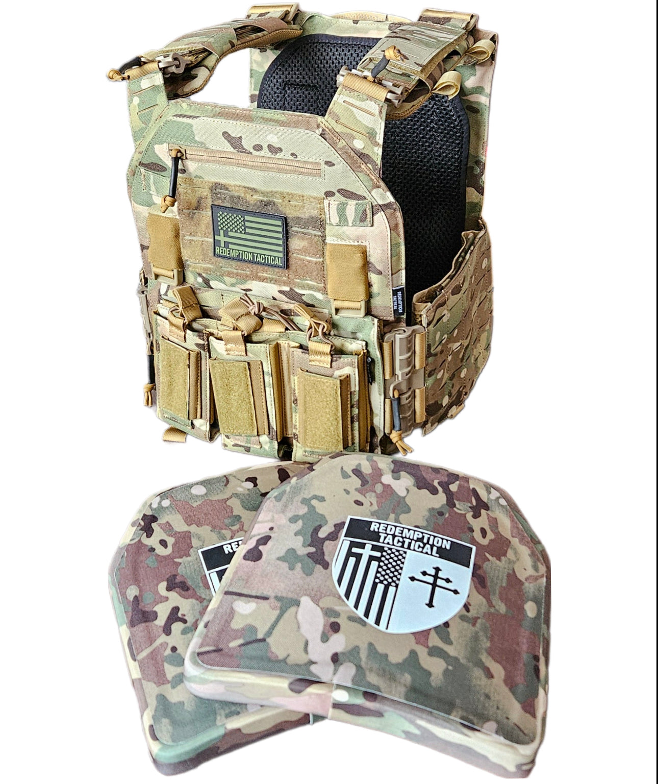 RT CRUSADER 2.0® ARMOR KIT Front/Back Plates LIGHTWEIGHT LEVEL IV (2 ...