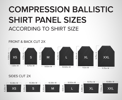 RTS Tactical Commander Level IIIA (HG2) Body Armor Compression Shirt – Sleeveless Long Cut