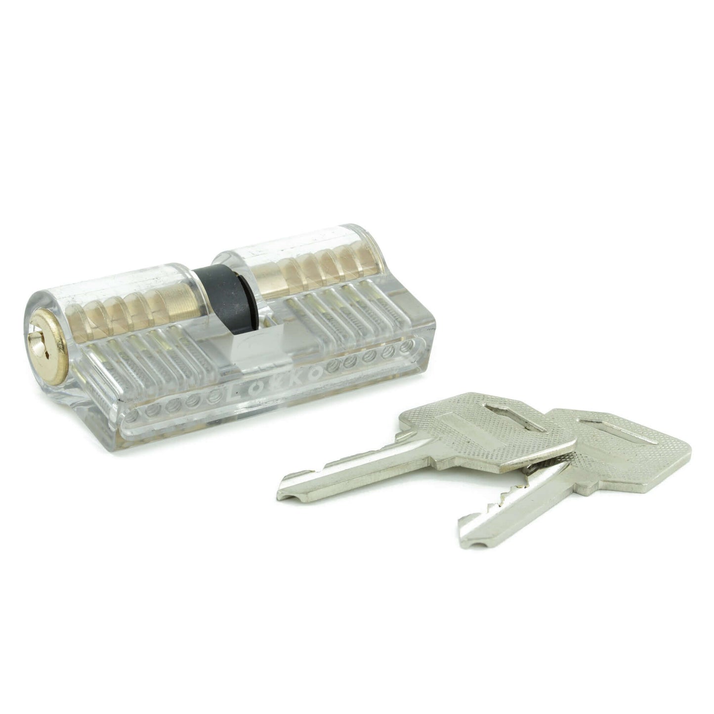 Dangerfield Clear Practice Locks For Training (3) - acrylic lock, padlock, double-sided