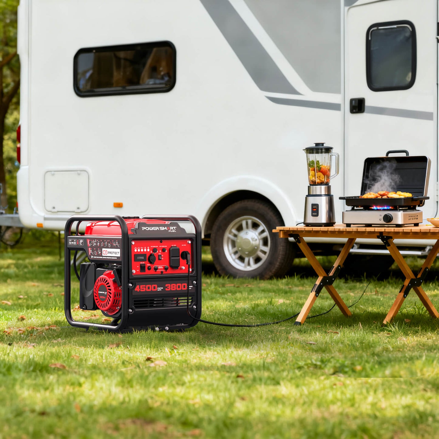 4500W Open Frame Inverter Generator w/ CO Alert DB5041C