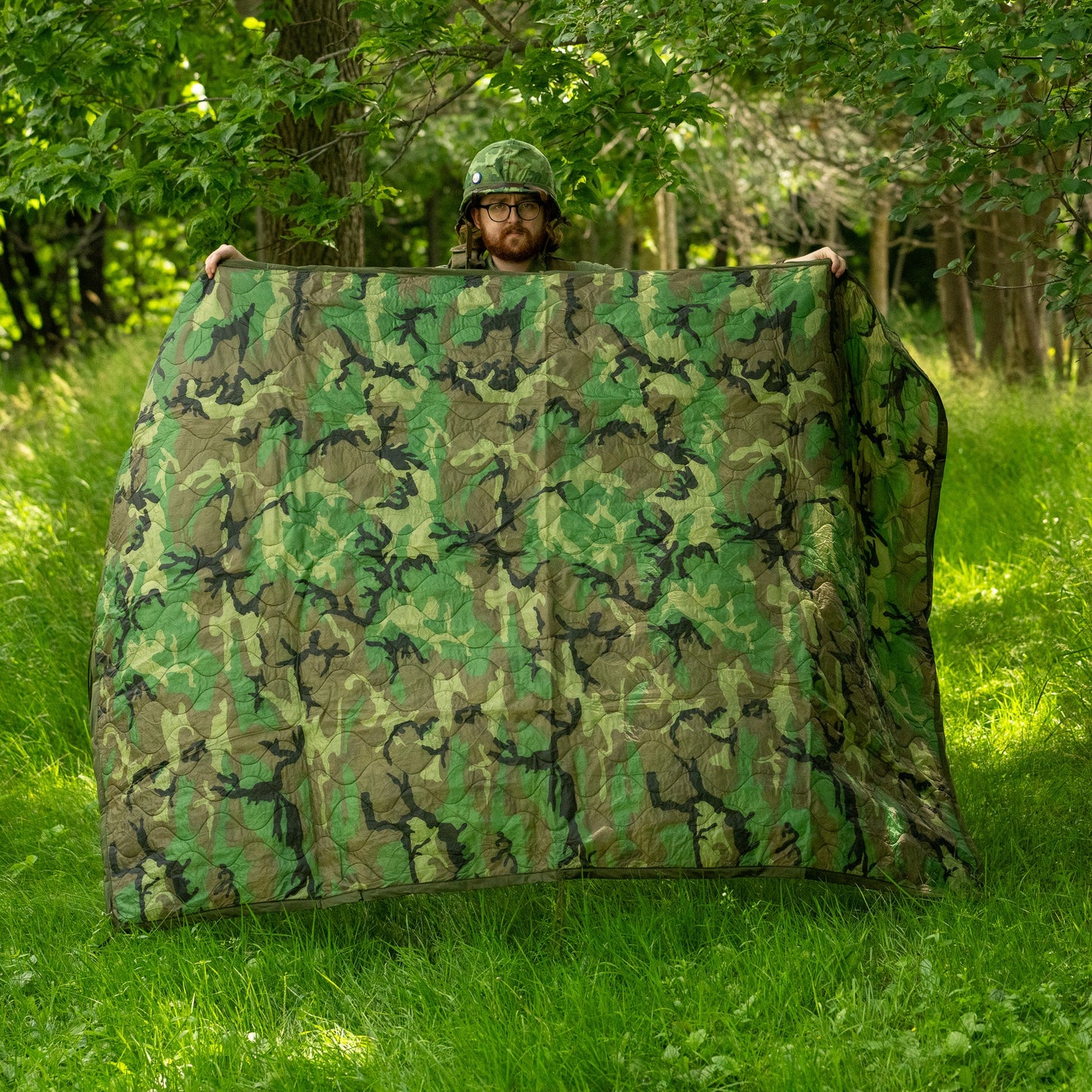 Unissued USGI M81 Woodland Poncho Liner/Woobie