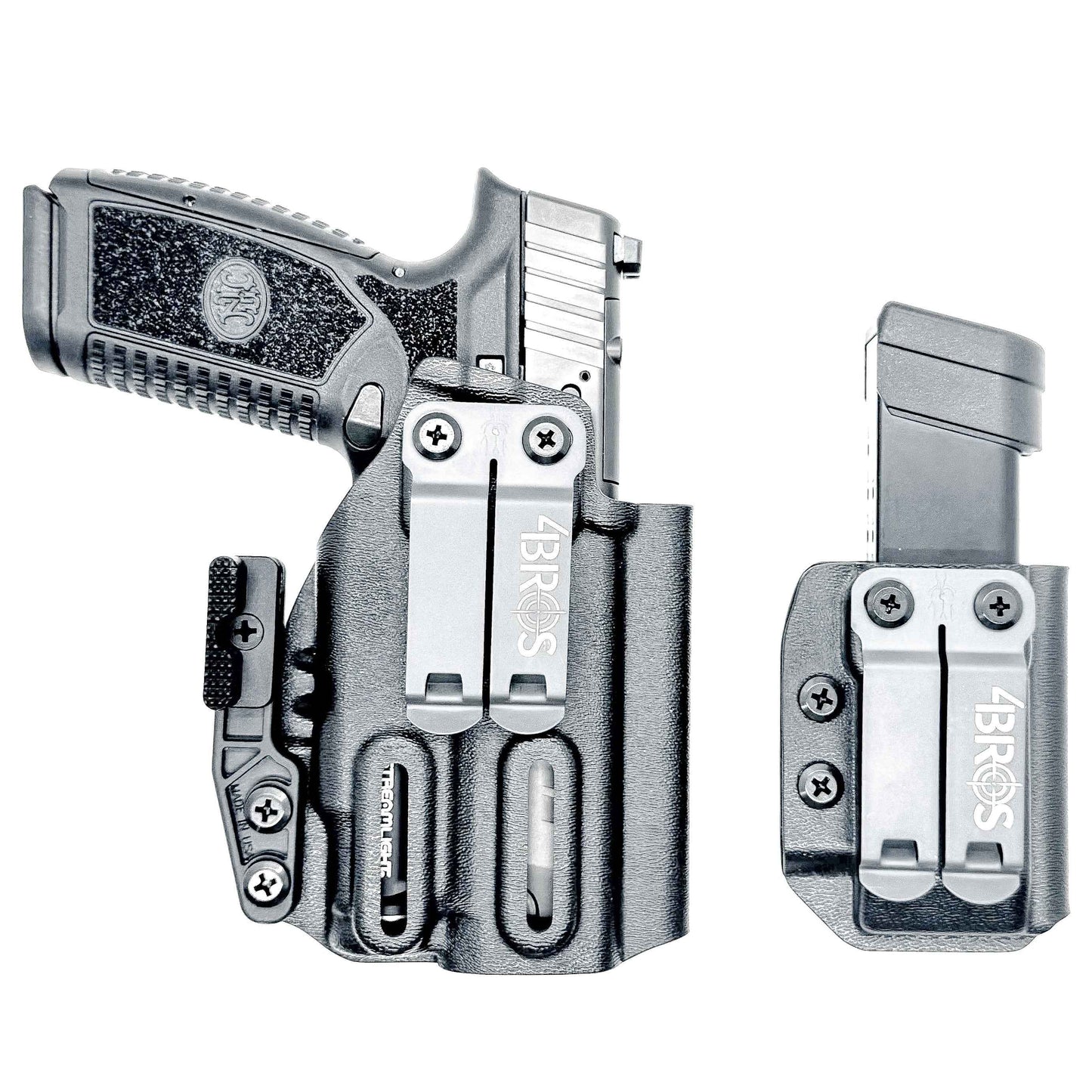 FN Reflex XL & TLR-7 Sub IWB Holster with Magazine Carrier Combo