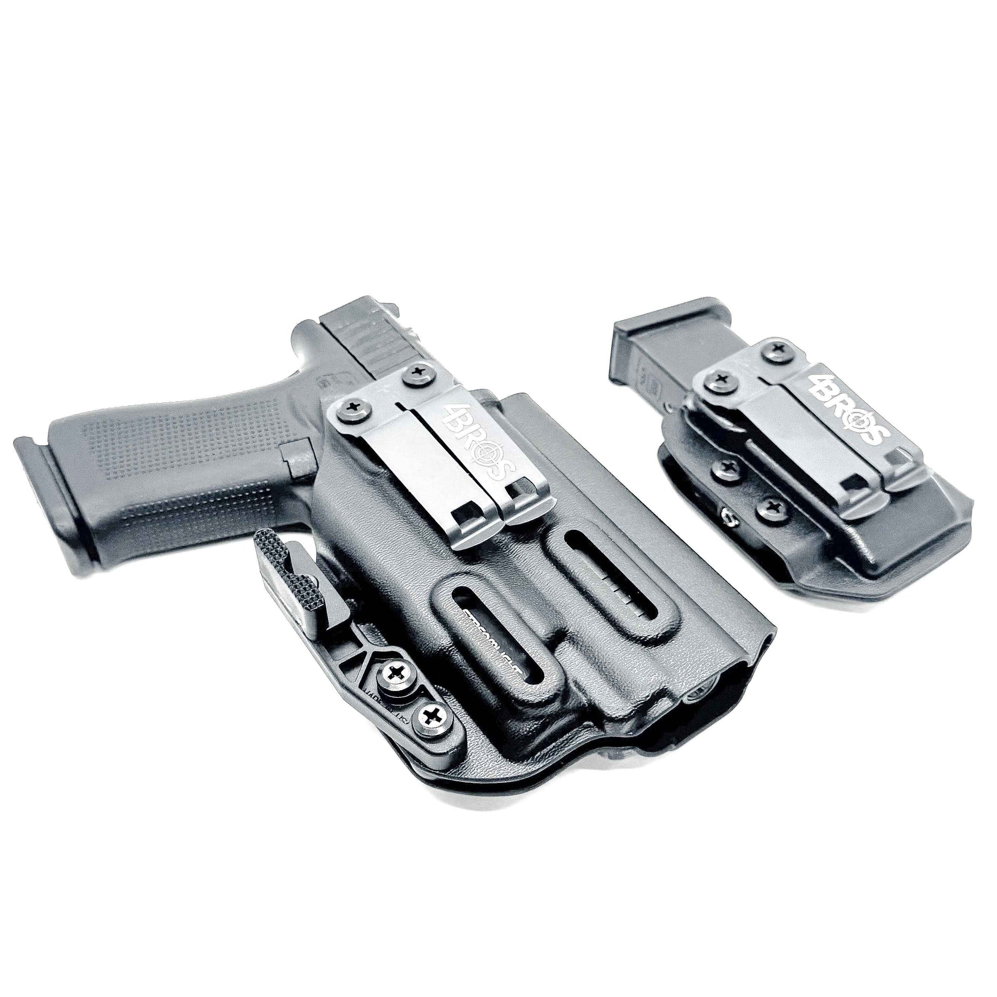 Glock 43X & 48 MOS TLR-7 Sub IWB Holster with Magazine Carrier Combo
