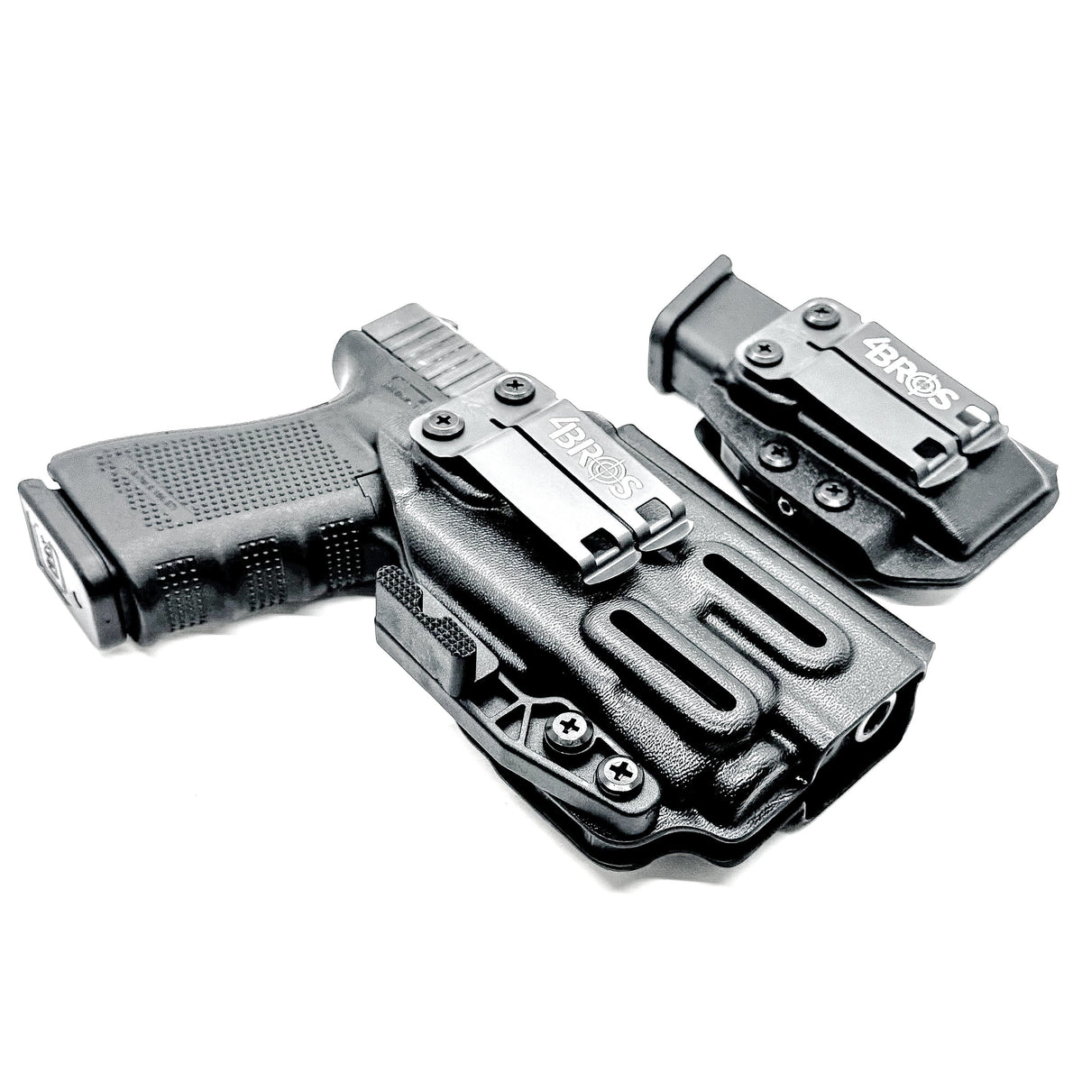Glock 19 Gen 3/4 & TLR-7 X/A IWB Holster with Magazine Carrier Combo