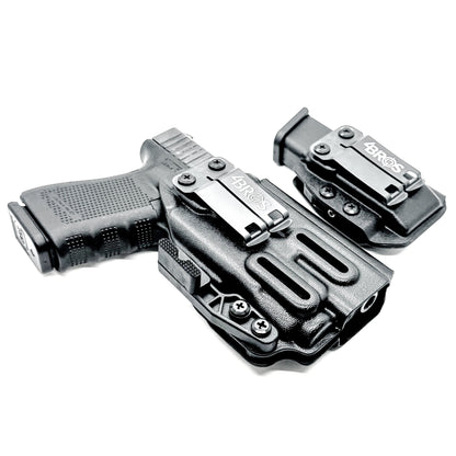 Glock 19 Gen 3/4 & TLR-7 X/A IWB Holster with Magazine Carrier Combo
