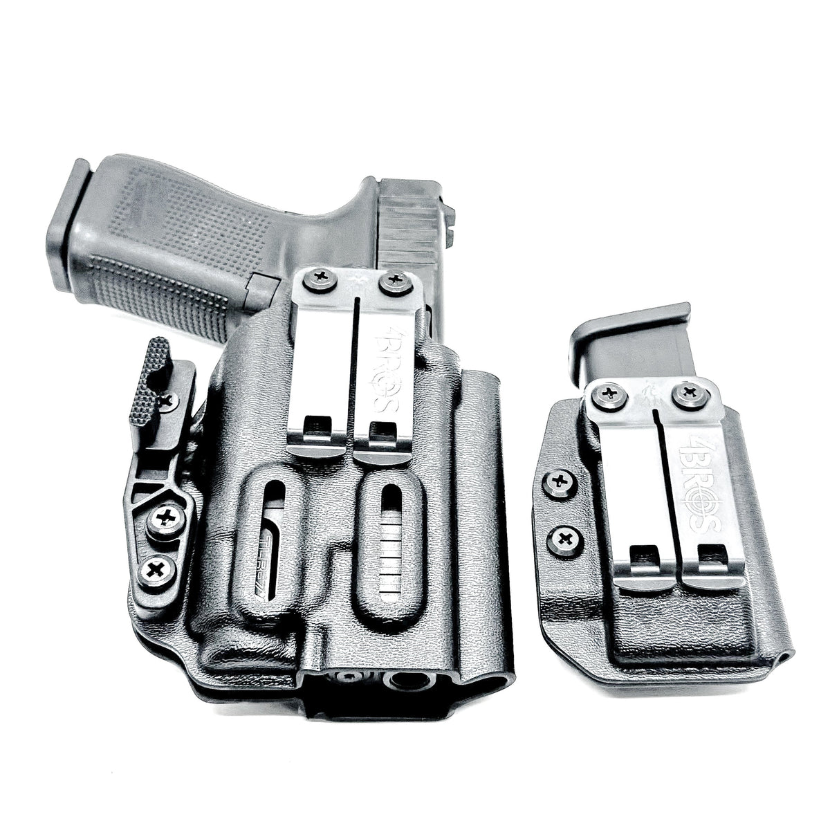 Glock 19 Gen 5/V/6 & TLR-7 X/A IWB Holster with Magazine Carrier Combo