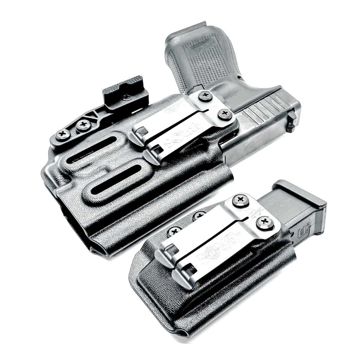 Glock 19 Gen 5/V/6 & TLR-7 X/A IWB Holster with Magazine Carrier Combo