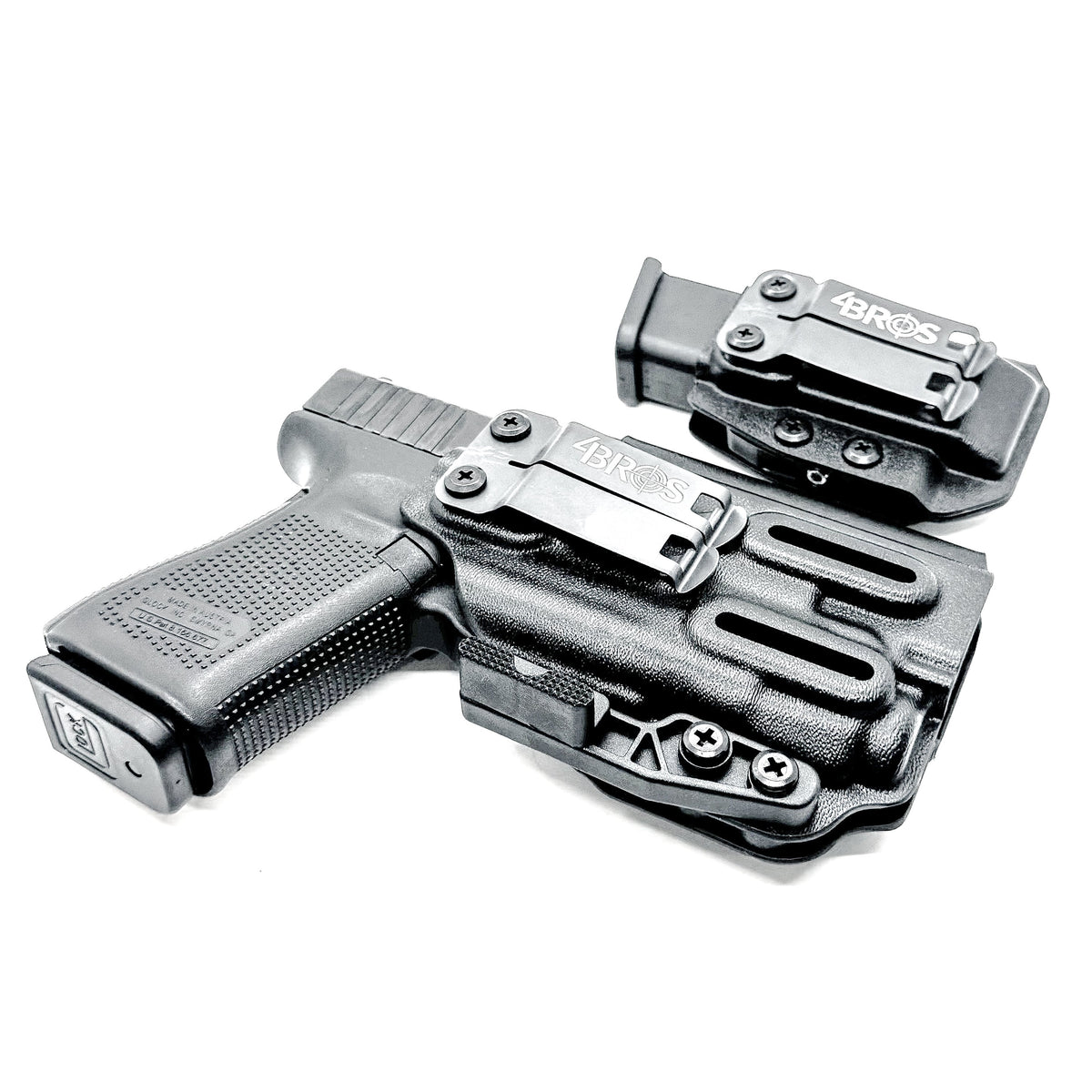 Glock 19 Gen 5/V/6 & TLR-7 X/A IWB Holster with Magazine Carrier Combo
