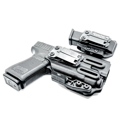 Glock 19 Gen 5/V/6 & TLR-7 X/A IWB Holster with Magazine Carrier Combo