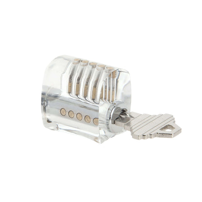 Dangerfield Clear Acrylic Practice Lock - Standard Pins - Medium difficulty
