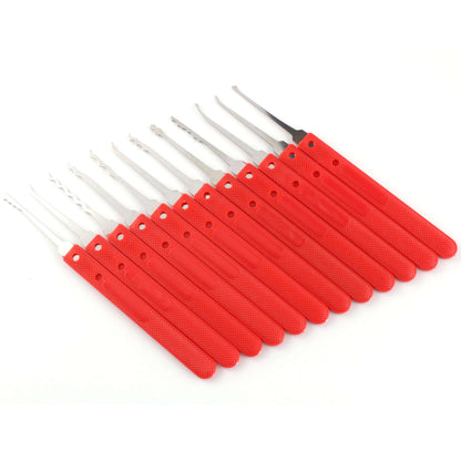 Compact Lock Pick Set - Lock Picks, Practice Lock, Covert Kit, How-to Guide