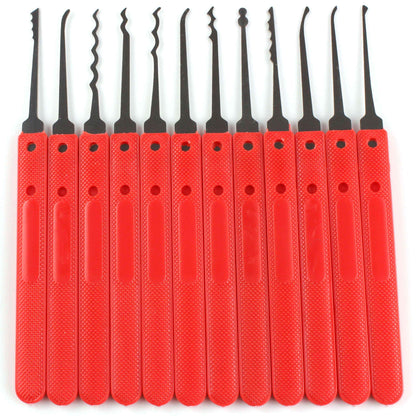 Compact Lock Pick Set - Lock Picks, Practice Lock, Covert Kit, How-to Guide