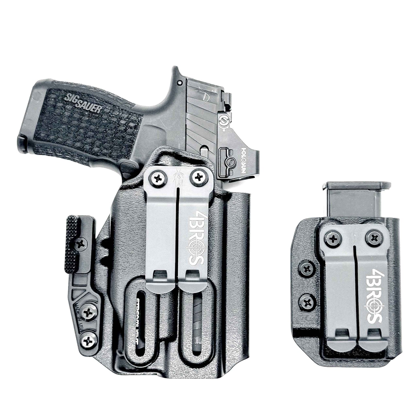 P365/P365X/P365XL & TLR-7 Sub IWB Holster with Magazine Carrier Combo