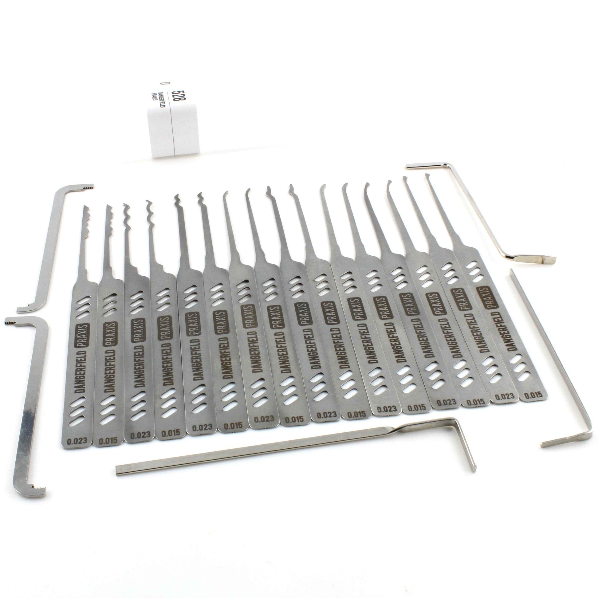 Dangerfield PRAXIS Dual-Gauge Complete Lock Pick Set
