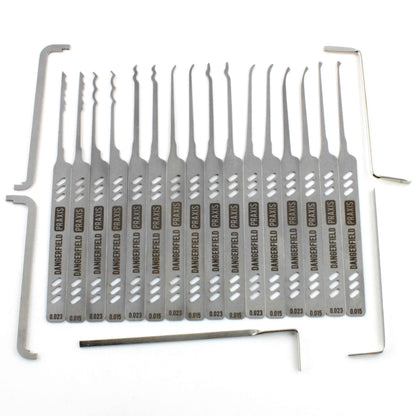 Dangerfield PRAXIS Dual-Gauge Complete Lock Pick Set