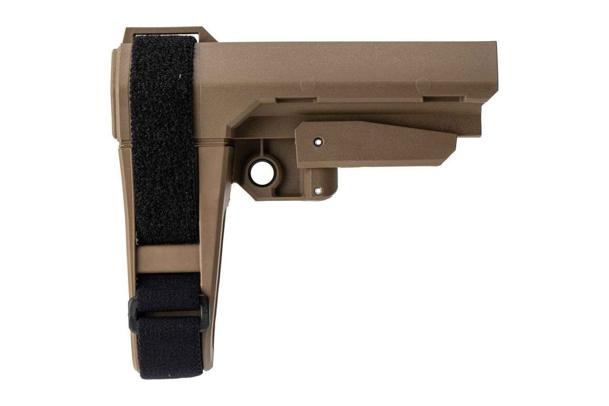 SB Tactical SBA3 AR Pistol Stabilizing Brace - No Receiver Extension