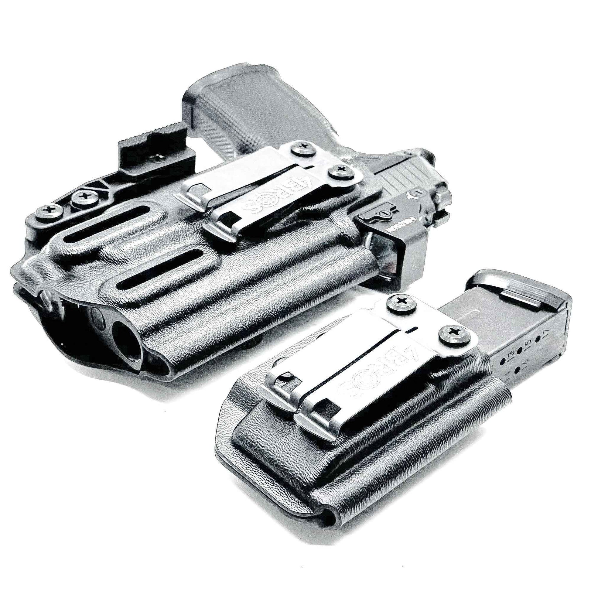 Sig P365-XMACRO & Icarus Precision A.C.E. Module & TLR-7 Sub IWB Holster with Magazine Carrier Combo