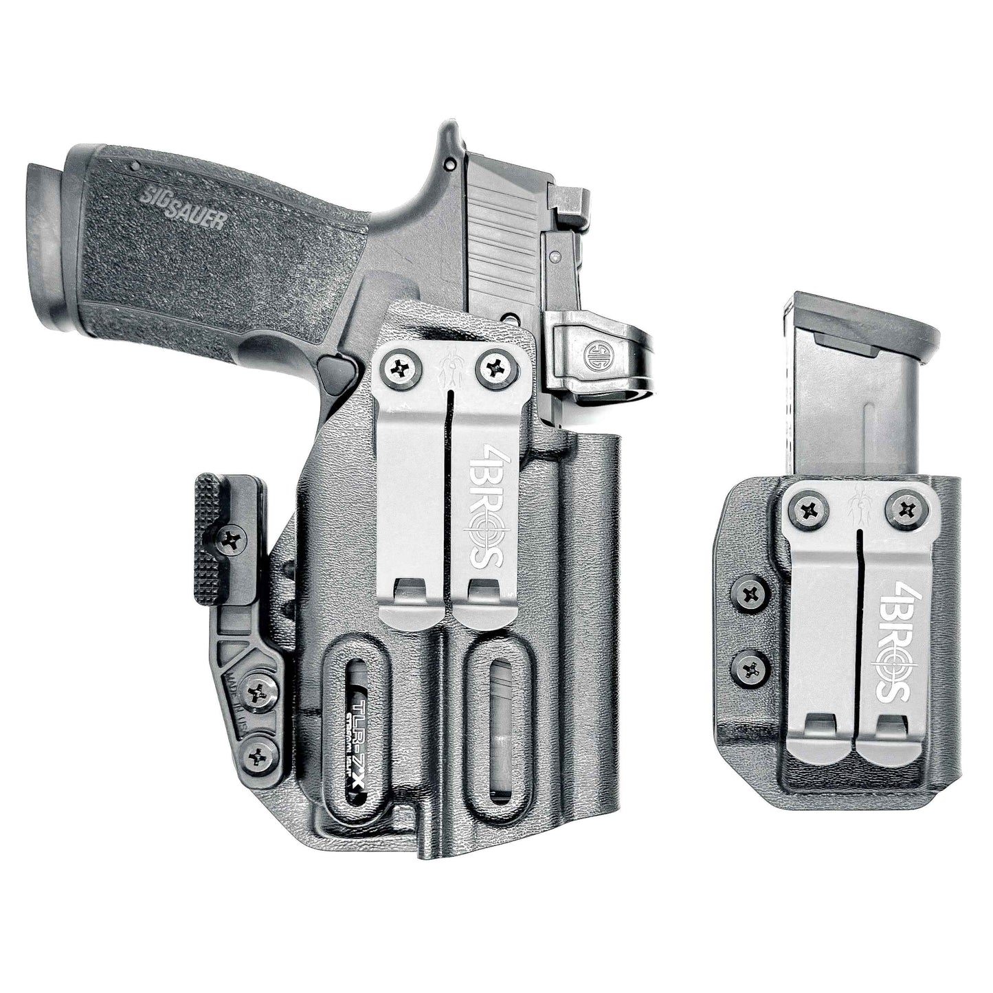 Sig P365-XMACRO & TLR-7 X/A IWB Holster with Magazine Carrier Combo