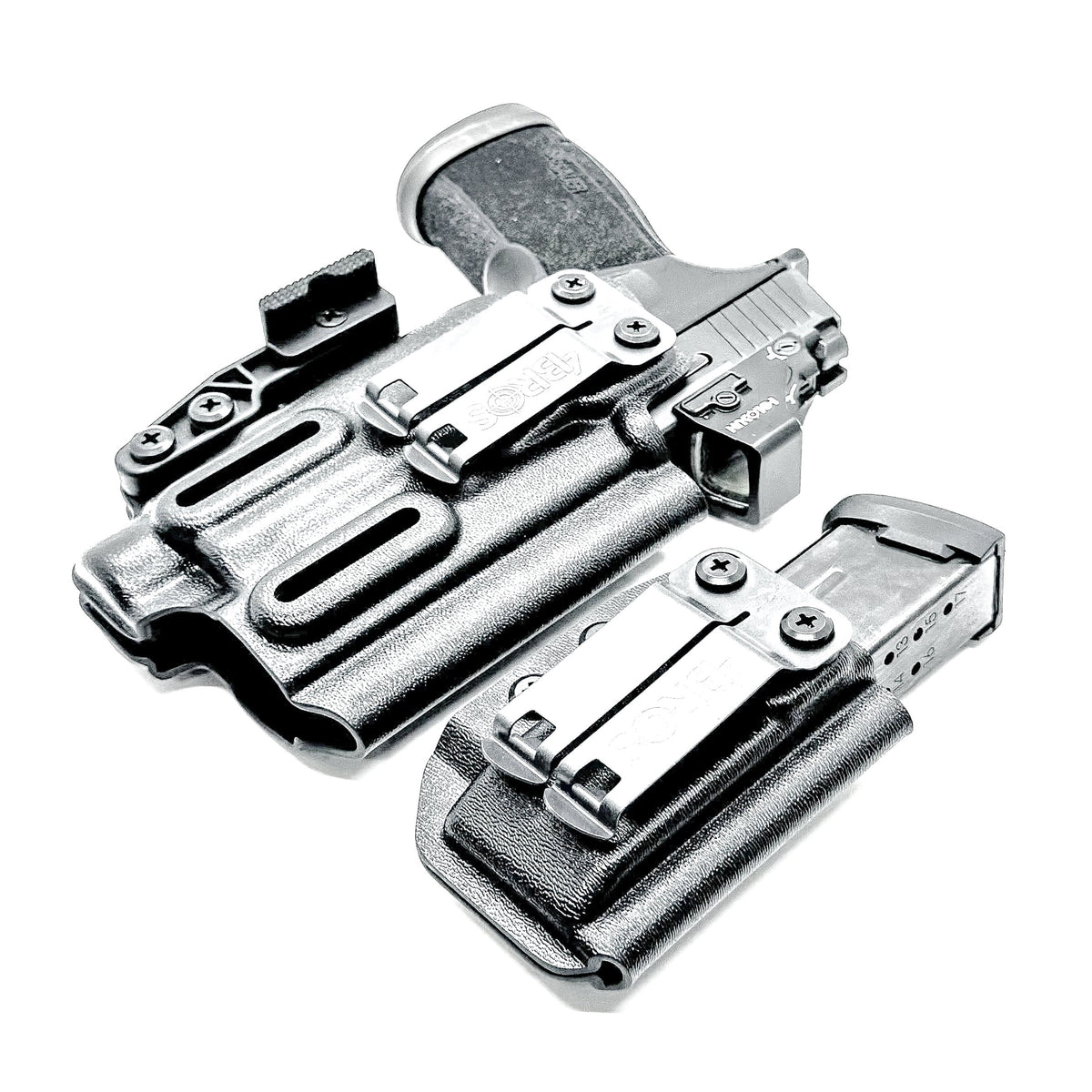 Sig P365-XMACRO & TLR-7 X or HL-X IWB Holster with Magazine Carrier Combo