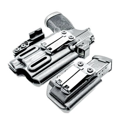Sig P365-XMACRO & TLR-7 X or HL-X IWB Holster with Magazine Carrier Combo