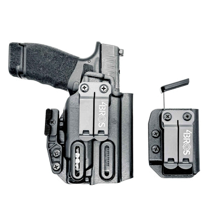 Springfield Hellcat Pro & 1913 TLR-7 Sub IWB Holster with Magazine Carrier Combo