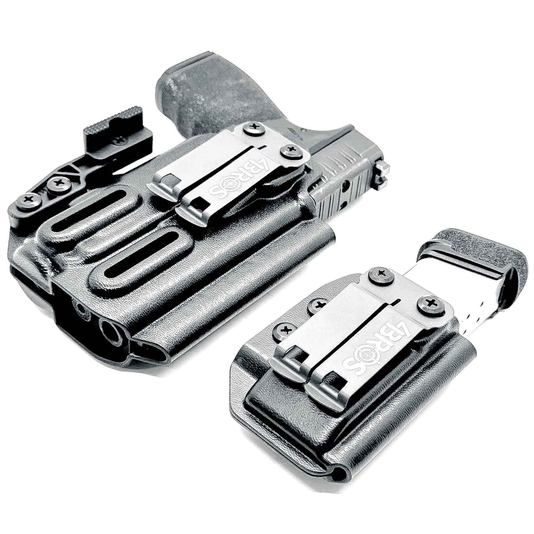 Springfield Hellcat Pro & TLR-7 X/A IWB Holster with Magazine Carrier Combo