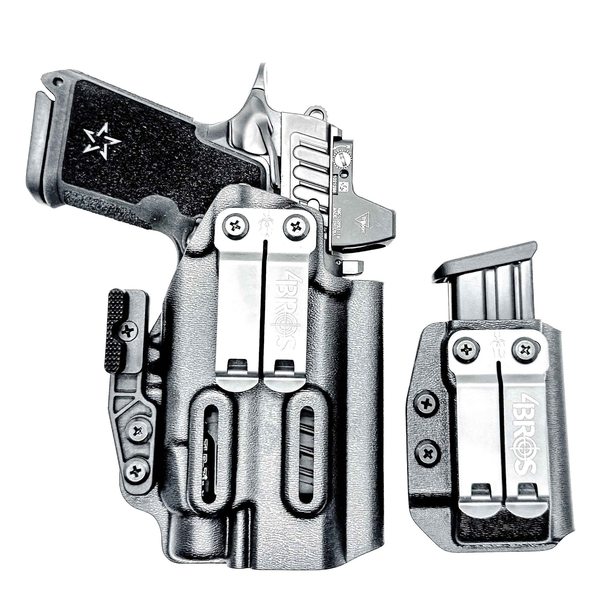 Staccato HD C4X & TLR-7 HL-X IWB Holster with Magazine Carrier Combo