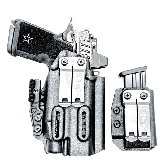 Staccato HD C4X & TLR-7 HL-X IWB Holster with Magazine Carrier Combo