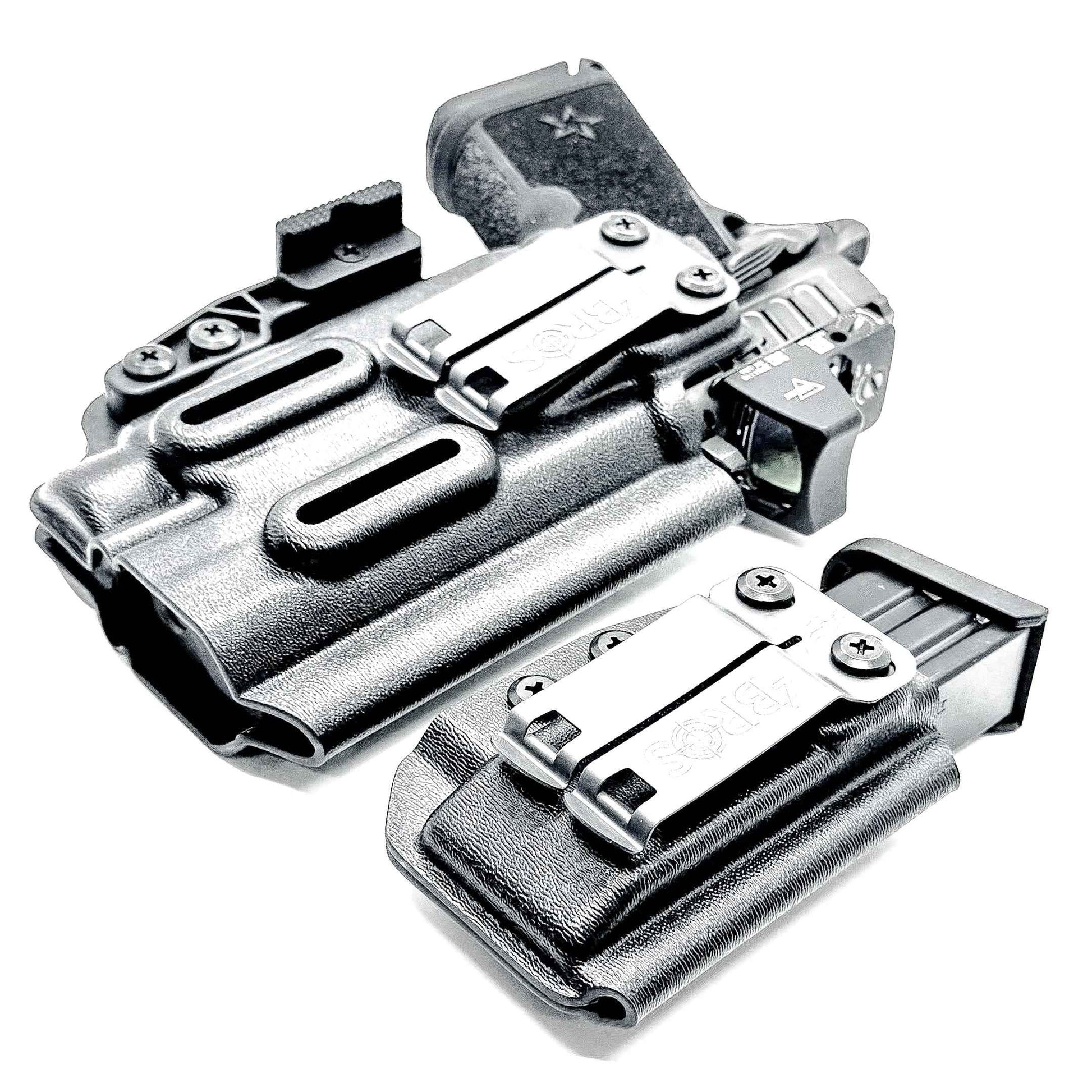 Staccato HD C4X & TLR-7 HL-X IWB Holster with Magazine Carrier Combo