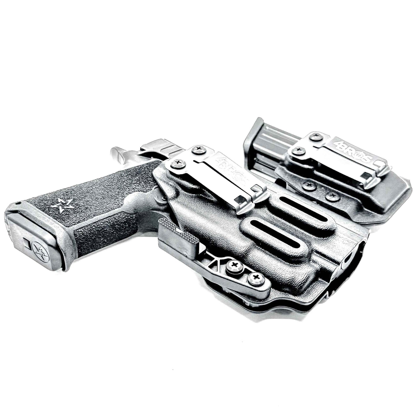 Staccato HD P4 & Surefire XC3 IWB Holster with Magazine Carrier Combo