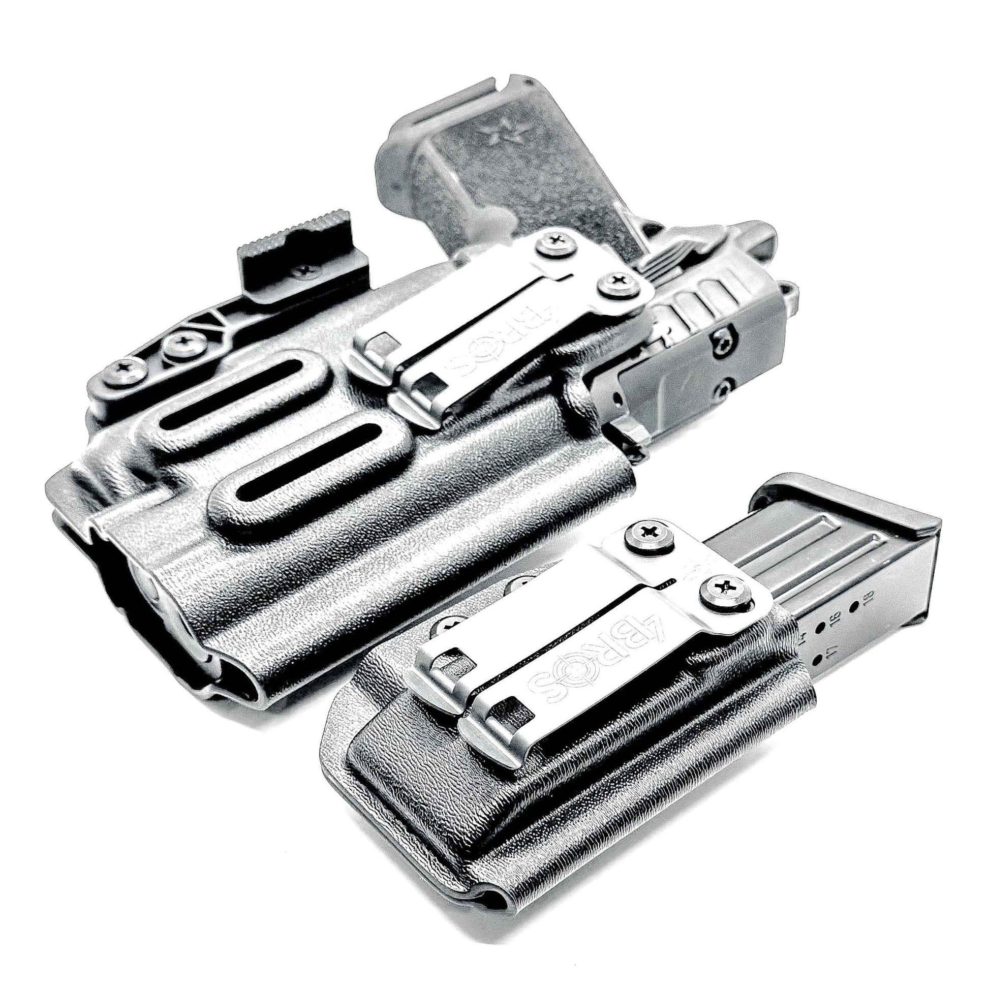 Staccato HD P4 & Surefire XC3 IWB Holster with Magazine Carrier Combo