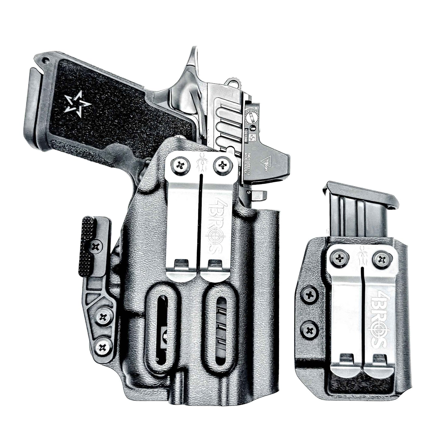 Staccato HD C4X & Surefire XC3 IWB Holster with Magazine Carrier Combo