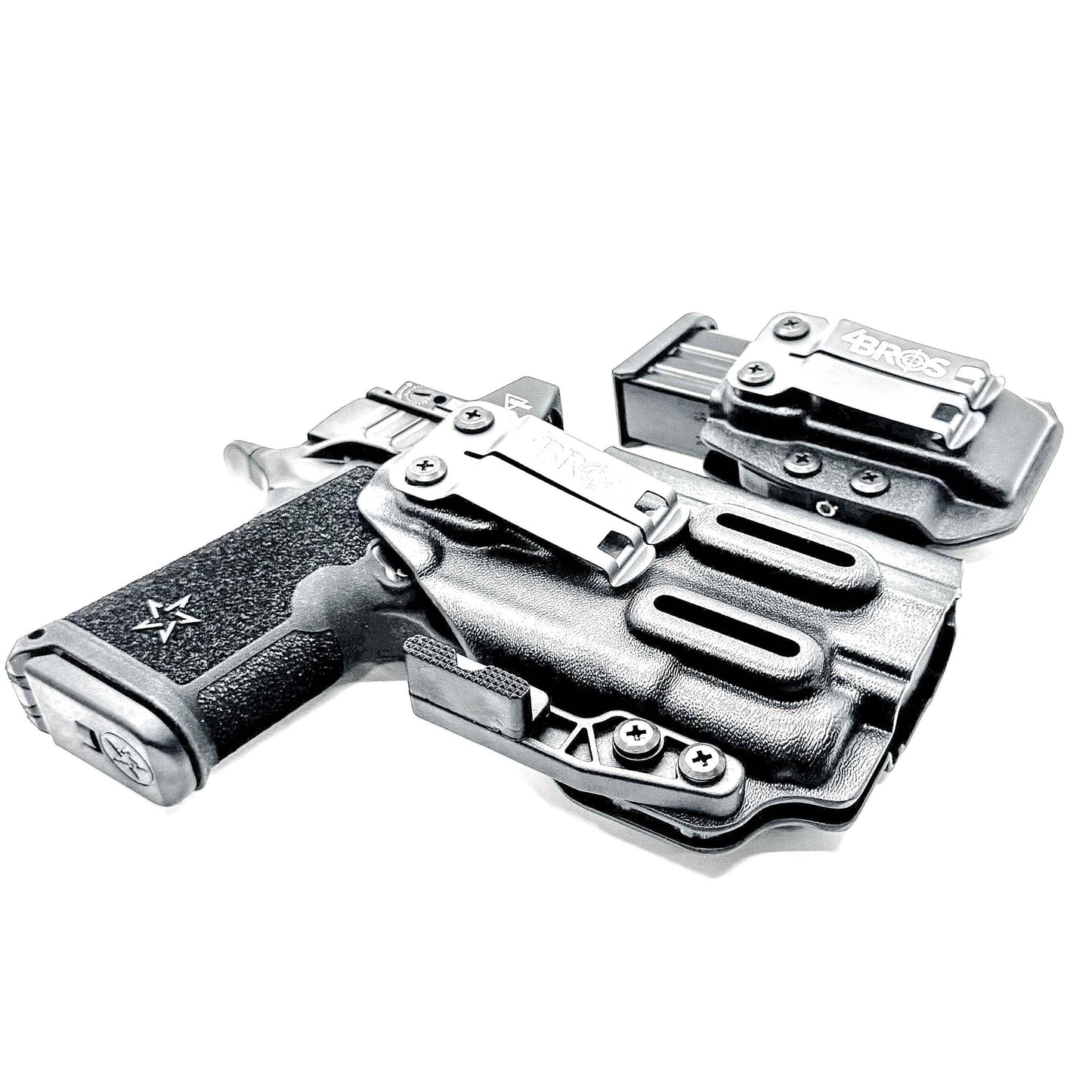 Staccato HD C4X & Surefire XC3 IWB Holster with Magazine Carrier Combo