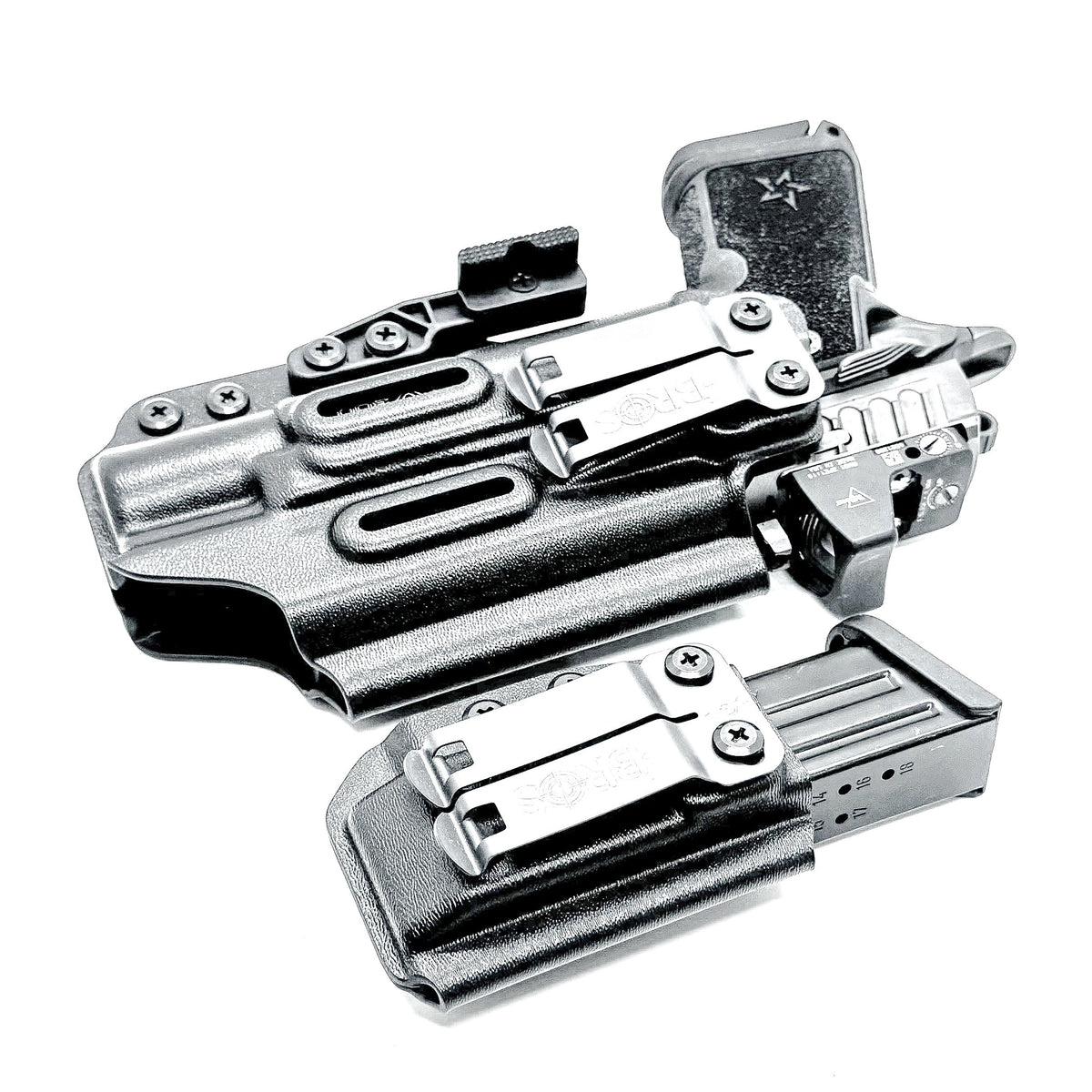 Staccato HD C4X & Surefire X300 IWB Holster with Magazine Carrier Combo