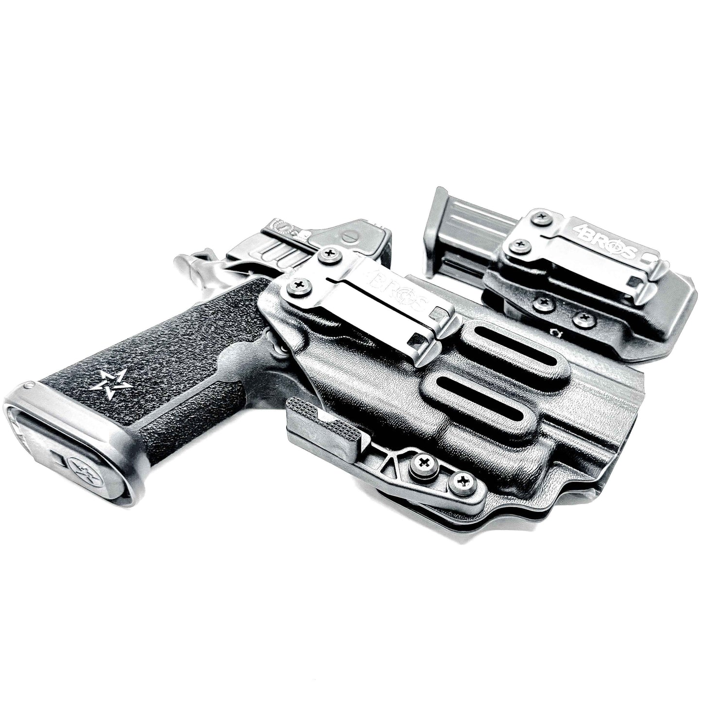 Staccato HD P4.5 & Surefire XC3 IWB Holster with Magazine Carrier Combo