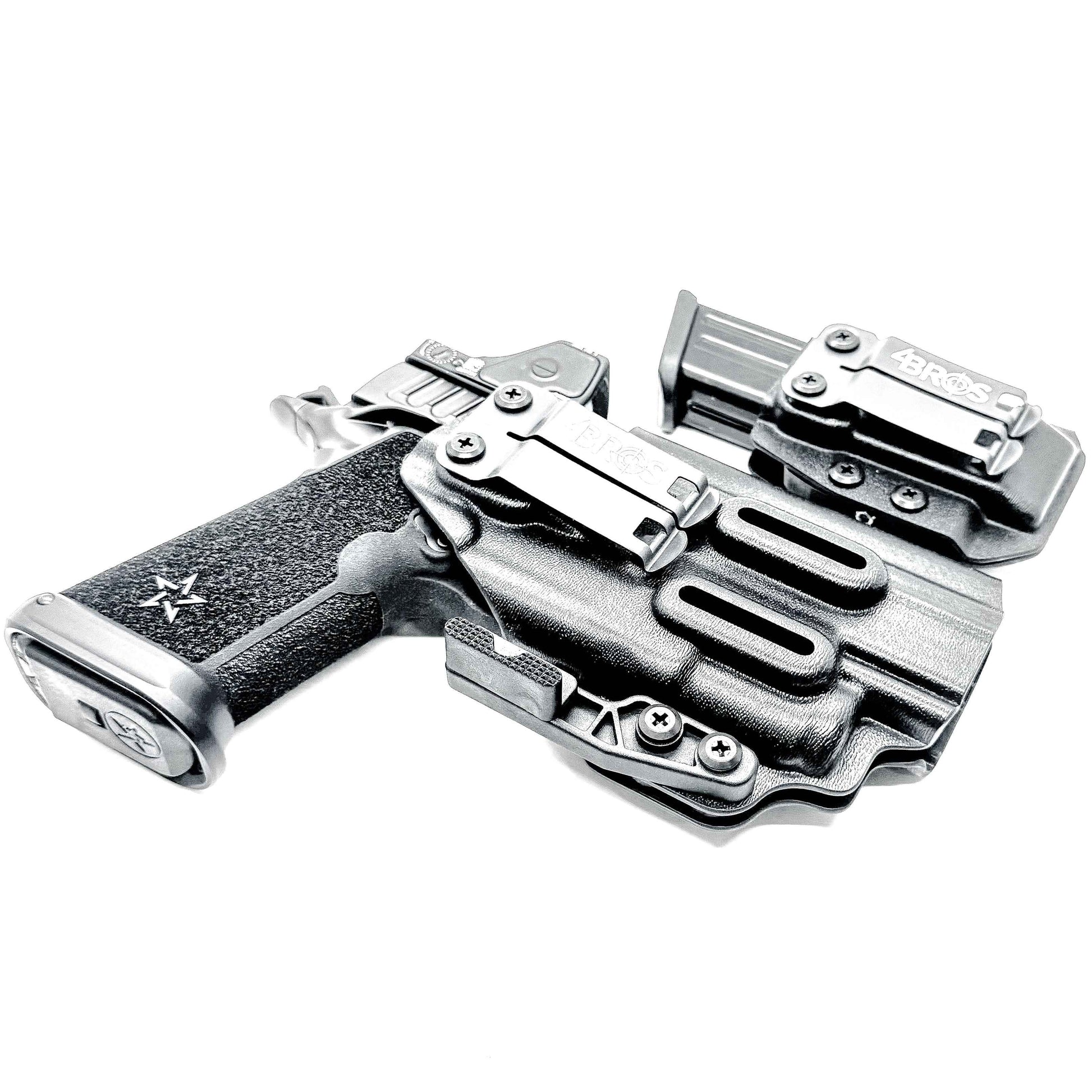 Staccato HD P4.5 & Surefire XC3 IWB Holster with Magazine Carrier Combo