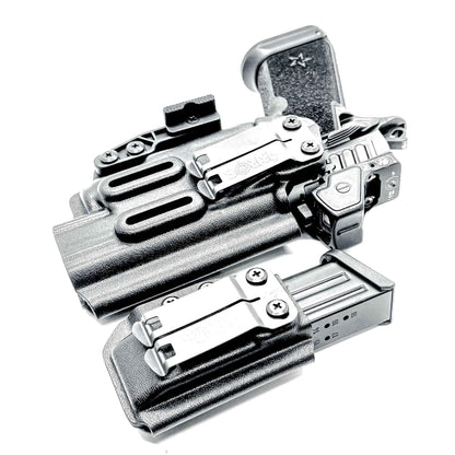Staccato HD P4.5 & Surefire XC3 IWB Holster with Magazine Carrier Combo