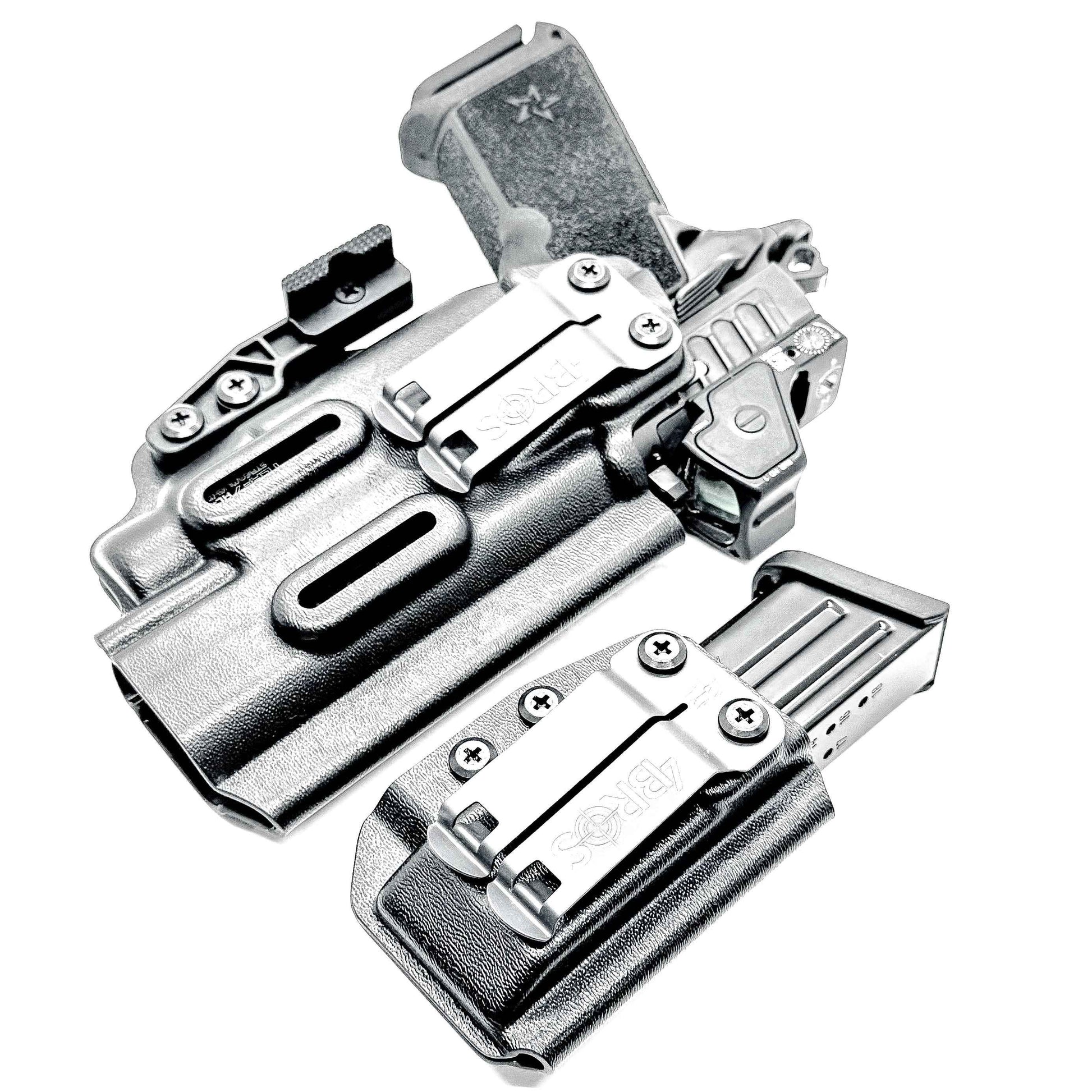 Staccato HD P4.5 & TLR-7 HL-X IWB Holster with Magazine Carrier Combo