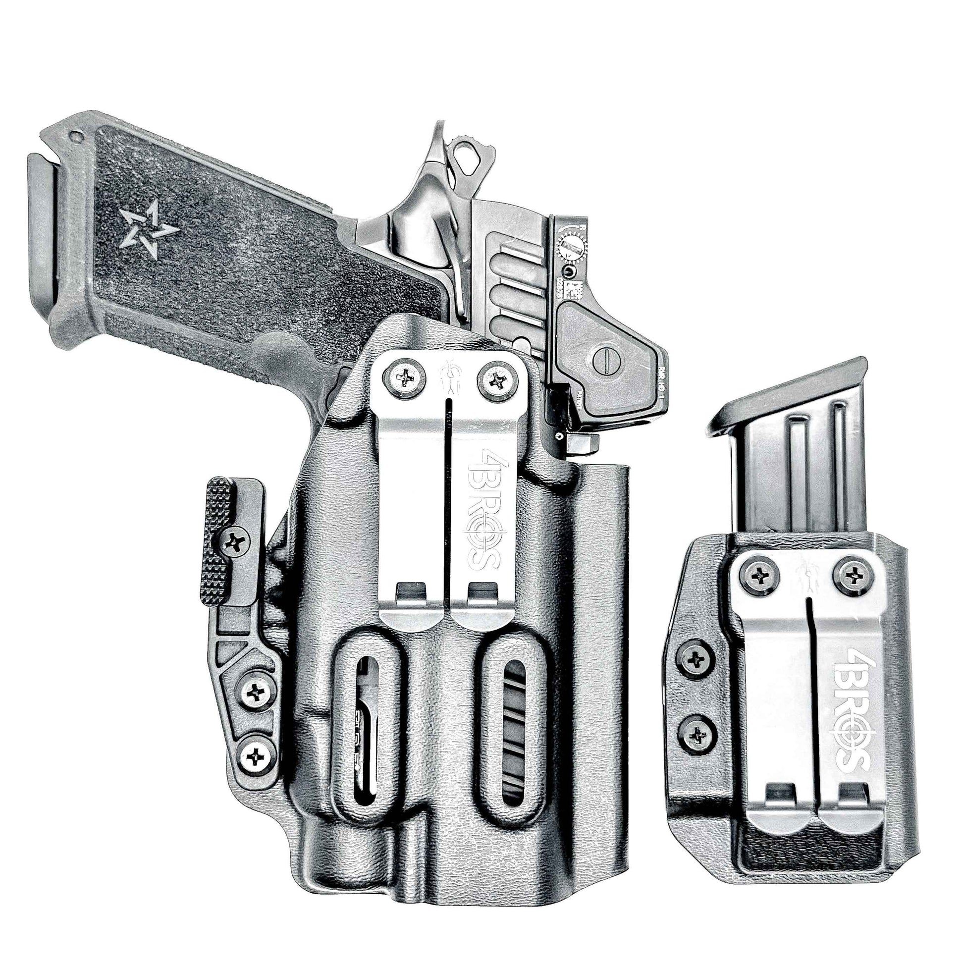 Staccato HD P4 & TLR-7 HL-X IWB Holster with Magazine Carrier Combo
