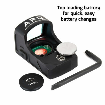 AT3 ARO Micro Red Dot Reflex Sight with Optional Riser