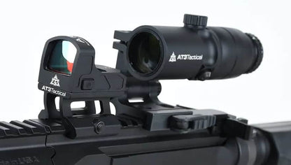 AT3 ARO Micro Red Dot Reflex Sight with Optional Riser